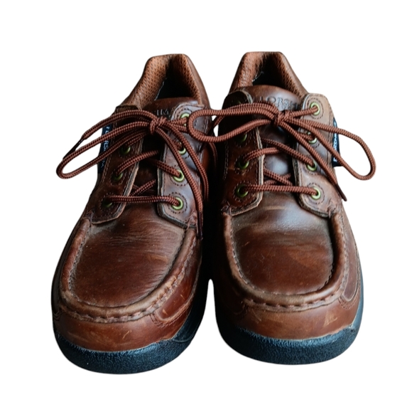 FLORSHEIM UNISEX MEN'S SIZE 8 WOMEN'S SIZE 10 SLIP RESISTANT COMPOSITE TOE SHOE - Picture 5 of 7